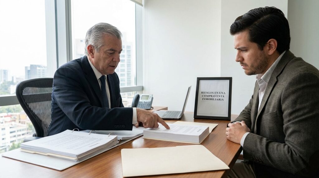 riesgos legales en compraventa de inmueble