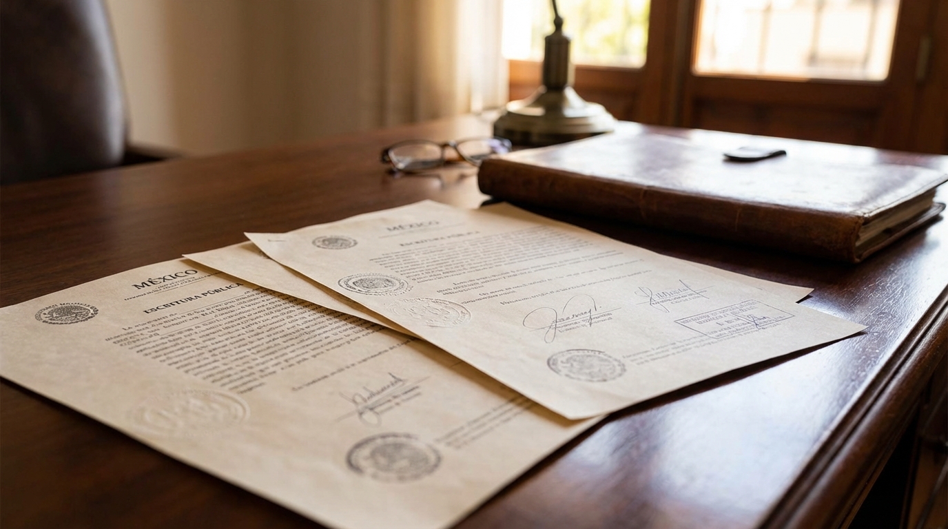 escrituras de una casa documento notarial propiedad inmueble mexico