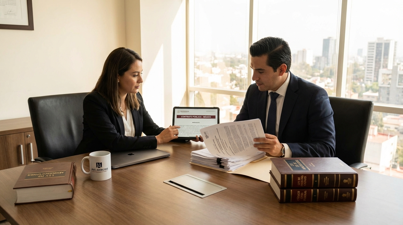 ley de adquisiciones en México contratos con gobierno