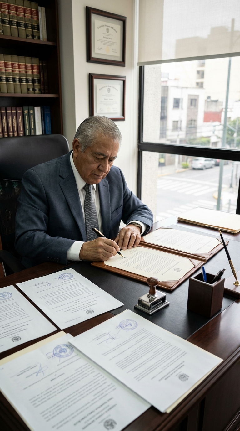 Escrituración de una casa en México ante notario público